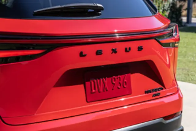 PT9487825102 - Exterior: Black Emblem Overlays - NX250 &amp; Awd for Lexus: NX250, NX350, NX350h, NX450h+ Image