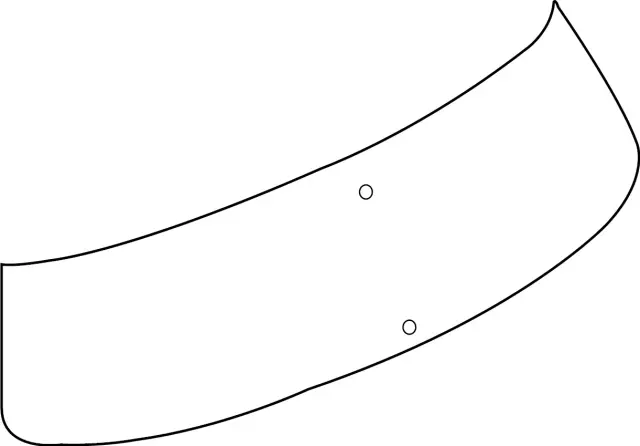 K03006JR1A - : Lift Gate Glass for INFINITI: QX80 Image