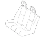 91003039G66 - Body: Seat Assembly for Mercedes-Benz Image