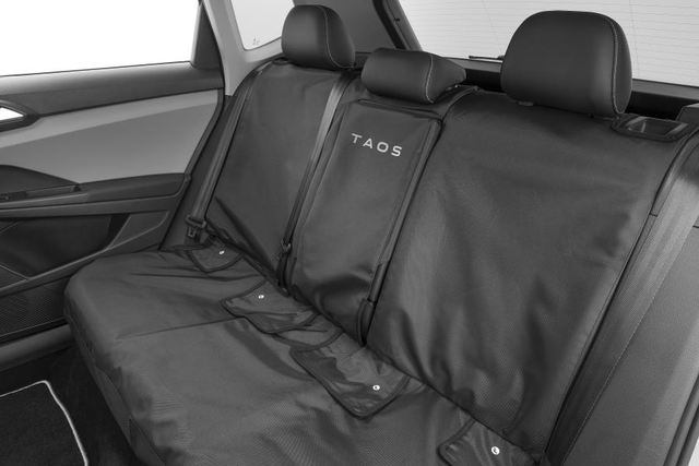 2GJ061678041 - : Rear Seat Cover With Taos Logo for Volkswagen: Taos Image