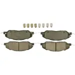 ZD1463 - : QuickStop Front Disc Brake Pad Set Ceramic for WAGNER BRAKE Image