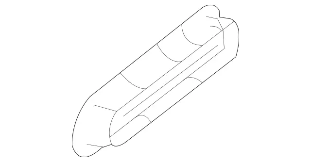 25183103609051 - Body: Lower Vent for Mercedes-Benz Image