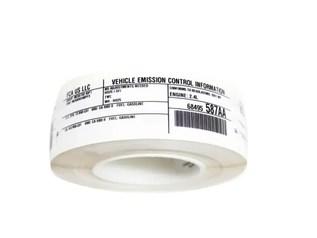 68495587AA - : Label for Mopar Image