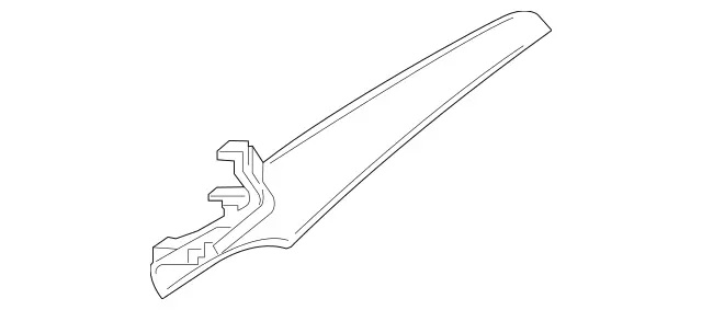 205680447164 - Trim: Trim Strip for Mercedes-Benz Image