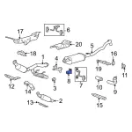 7L1Z5A262CA - : Exhaust System Hanger for Ford Image