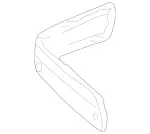 21088518219040 - Body: Molding for Mercedes-Benz Image