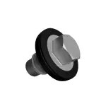 6513414AA - 2.4L I4; Engine PZEV: Oil Drain Plug for Chrysler: 200, 300, 300M, Concorde, PT Cruiser, Sebring, Town &amp; Country, Voyager | Dodge: Avenger, Caliber, Caravan, Challenger, Charger, Dart, Durango, Grand Caravan, Hornet, Intrepid, Journey, Neon, Stratus | Fiat: 500X | Jeep: Cherokee, Compass, Gladiator, Grand Cherokee, Grand Cherokee L, Grand Cherokee WK, Patriot, Renegade, Wrangler, Wrangler JK | Ram: 1500, 1500 Classic, C/V, ProMaster 1500, ProMaster 2500, ProMaster 3500, ProMaster City Image