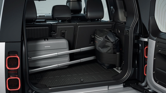 VPLES0592 - Interior: Loadspace Retention Kit for Land Rover: Defender 110, Defender 90 Image