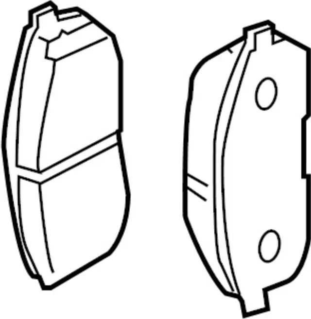 D1M60JL00B - : Brake Pads for Infiniti Image