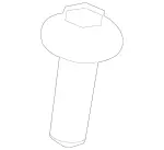 21691404598L36 - Body: Headrest Escutcheon for Mercedes-Benz Image