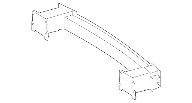 2236106002 - Substructure: Crossmember for Mercedes-Benz: 350SD, Maybach S580, Maybach S680, S500, S580, S580e, S63 AMG E Performance Image