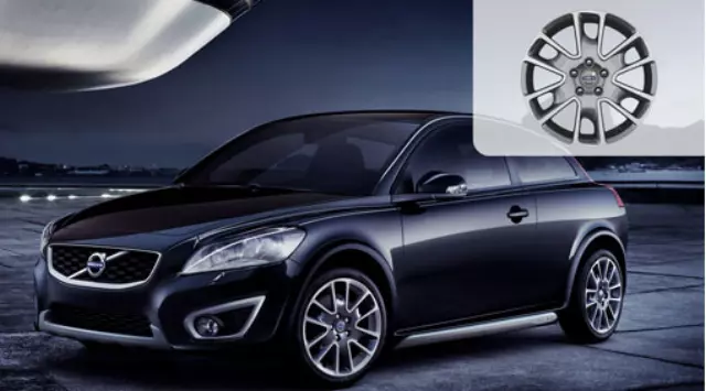 31414008 - : Aluminum Rim Freja 7 X 17in - Dark Grey Matt for Volvo Image