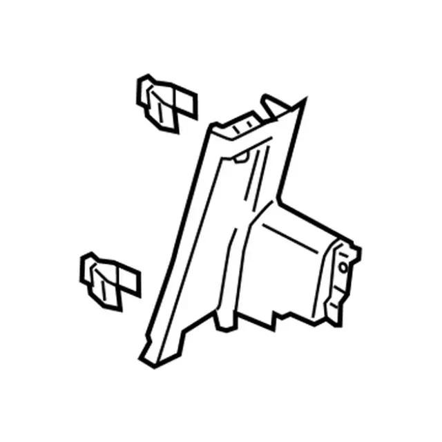 KB3Z2131004BA - Body: Upper Pillar Trim for Ford Image