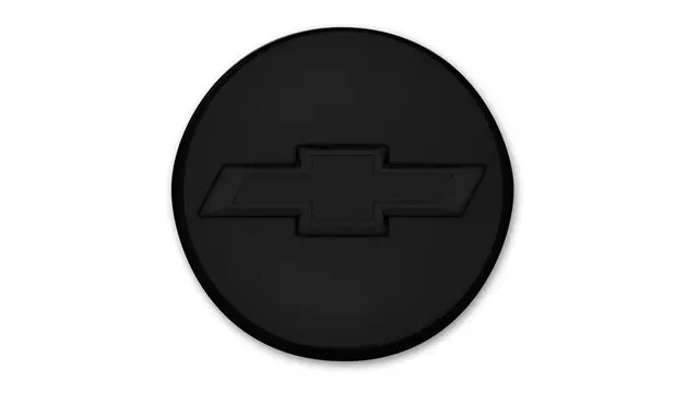 23115614 - : Button Style Center Cap in Black with Bowtie Logo for Chevrolet: Camaro Image