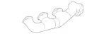 1121402909 - Exhaust System: Exhaust Manifold for Mercedes-Benz Image
