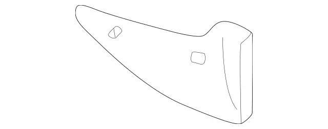 46368017087144 - Body: Center Cover for Mercedes-Benz Image