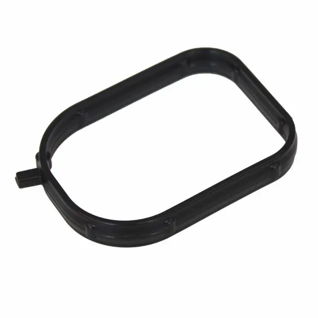 RG636 - Belts &amp; Cooling: Motorcraftâ„¢ Engine Coolant Outlet Gasket for Ford: EcoSport, Edge, Escape, Explorer, Focus, Fusion, Special Service Police Sedan, Taurus, Transit Connect | Lincoln: MKC, MKT, MKZ Image