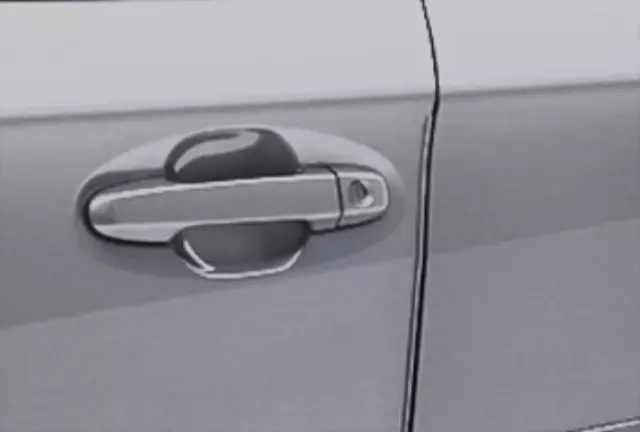 SOA801P031M4 - Exterior: Door Edge Guards, Magnetite Gray Metallic for Subaru: Crosstrek Image
