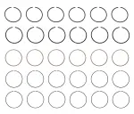 R40056060 - : Engine Piston Ring Set for Enginetech Image