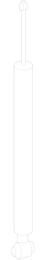 2043202930 - : Shock Absorber                           for Mercedes-Benz: C 250, C 300, C 350 Image