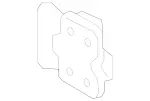 4637204403 - Front Door: Hinge for Mercedes-Benz Image