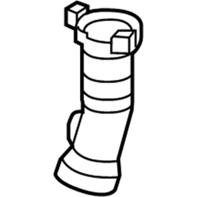 3S4Z9B647A - Engine: Air Tube for Ford Image