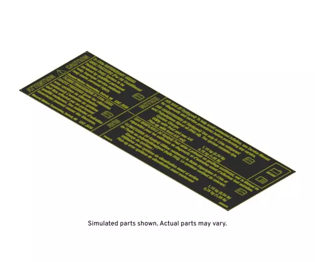 25825379 - Body: Info Label for GM Image