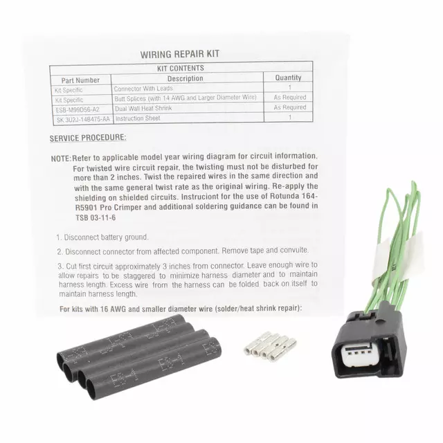 Wire Assembly - Ford (FU2Z-14S411-ANB)