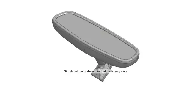 13558189 - : Mirror Inside for Buick: Enclave, Envision, LaCrosse, Regal, Regal Sportback, Regal TourX, Verano | Cadillac: ATS, CTS, SRX, XTS | Chevrolet: Malibu | GMC: Acadia, Terrain Image