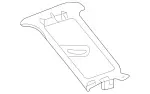 16469001007H21 - Body: Upper Quarter Trim for Mercedes-Benz Image