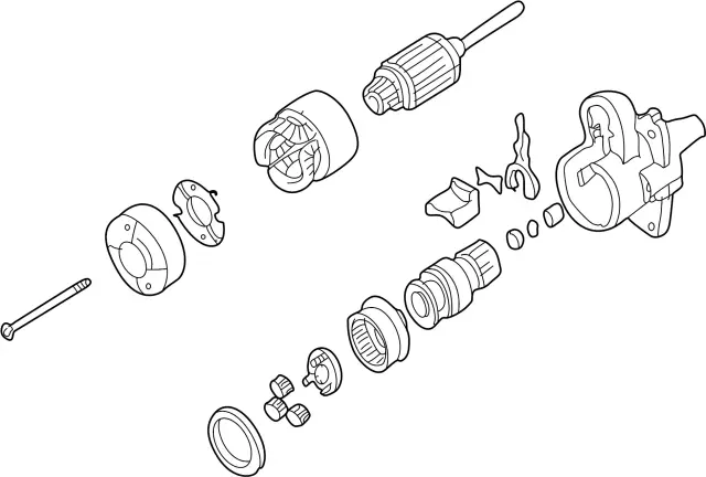 2330MAM60ARW - : Value Advantage™ VALUE ADVANTAGE REMAN STARTER for INFINITI: FX35, G35, M35 Image