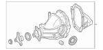 2903506703 - Rear Axle: Rear Axle Differential for Mercedes-Benz Image