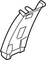 76914AR000 - : Center Pillar Trim for Infiniti Image