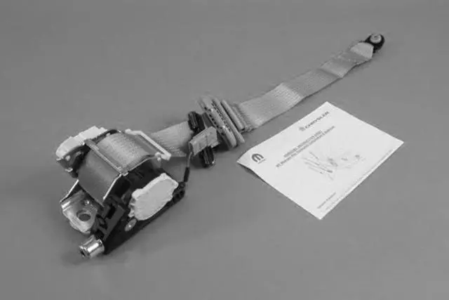 Front Outer Seat Belt - Mopar (ZV68BD1AJ)