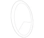 2538170016 - Rear-End Door: Mercedes Star for Mercedes-Benz Image