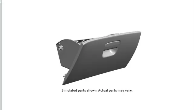 Dark Galvanized Cool Instrument Panel Compartment - GM (42529620)