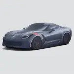 84025014 - : Exterior Cover, Vehicle, Premium Indoor for Chevrolet: Corvette Image