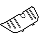 FR3Z6311251A - Body: Floor Extension for Ford: Mustang Image