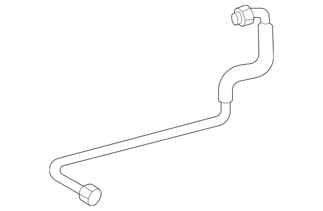 463500118864 - Radiator: Oil Cooler Line for Mercedes-Benz Image