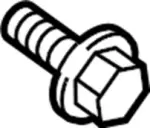 1125E0181 - : Thermostat Housing Bolt for Infiniti Image