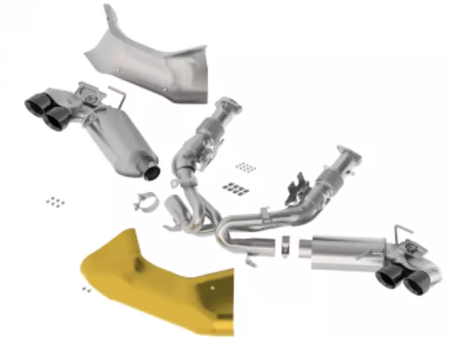 19433058 - Exterior: Corvette Cat-Back Dual-Mode Exhaust Upgrade for Chevrolet: Corvette Image