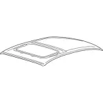 AG1Z5450202B - Body: Roof Panel for Ford Image