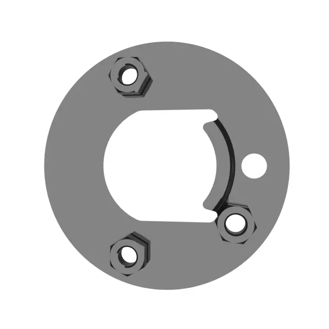68095877AA - Wheels: Spare Tire Bracket for Mopar Image