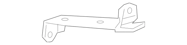 2740981139 - Cooling System: Inter-cooler Front Bracket for Mercedes-Benz Image