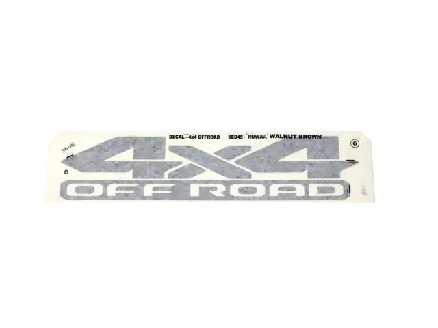 6ED45RUWAA - : Bedside Decal for Mopar Image