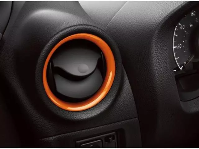 Air Vent Trim Rings - Black Purple - Nissan (KE6003V010BPN)