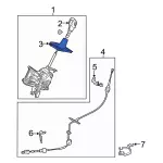 CJ5Z7D443KC - : Shift Plate for Ford Image