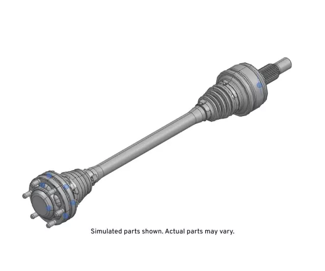 87829457 - Universals &amp; Rear Axle: Axle Assembly for Cadillac: CT4 Image