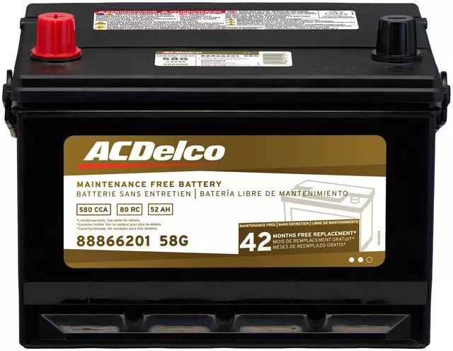 Vehicle Battery - ACDelco (58G)