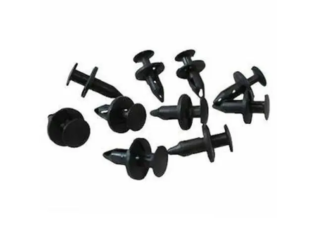 N807389S - : Ft Fender Liner Rivet for Ford: Escape, Explorer, Explorer Sport Trac, F-150, Fiesta, Focus, Fusion, Mustang, Taurus X | Lincoln: Aviator, MKX, MKZ, Zephyr | Mercury: Mariner, Milan, Mountaineer Image